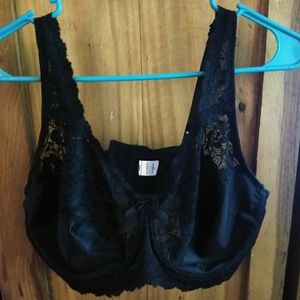 Women's black 44 C bra